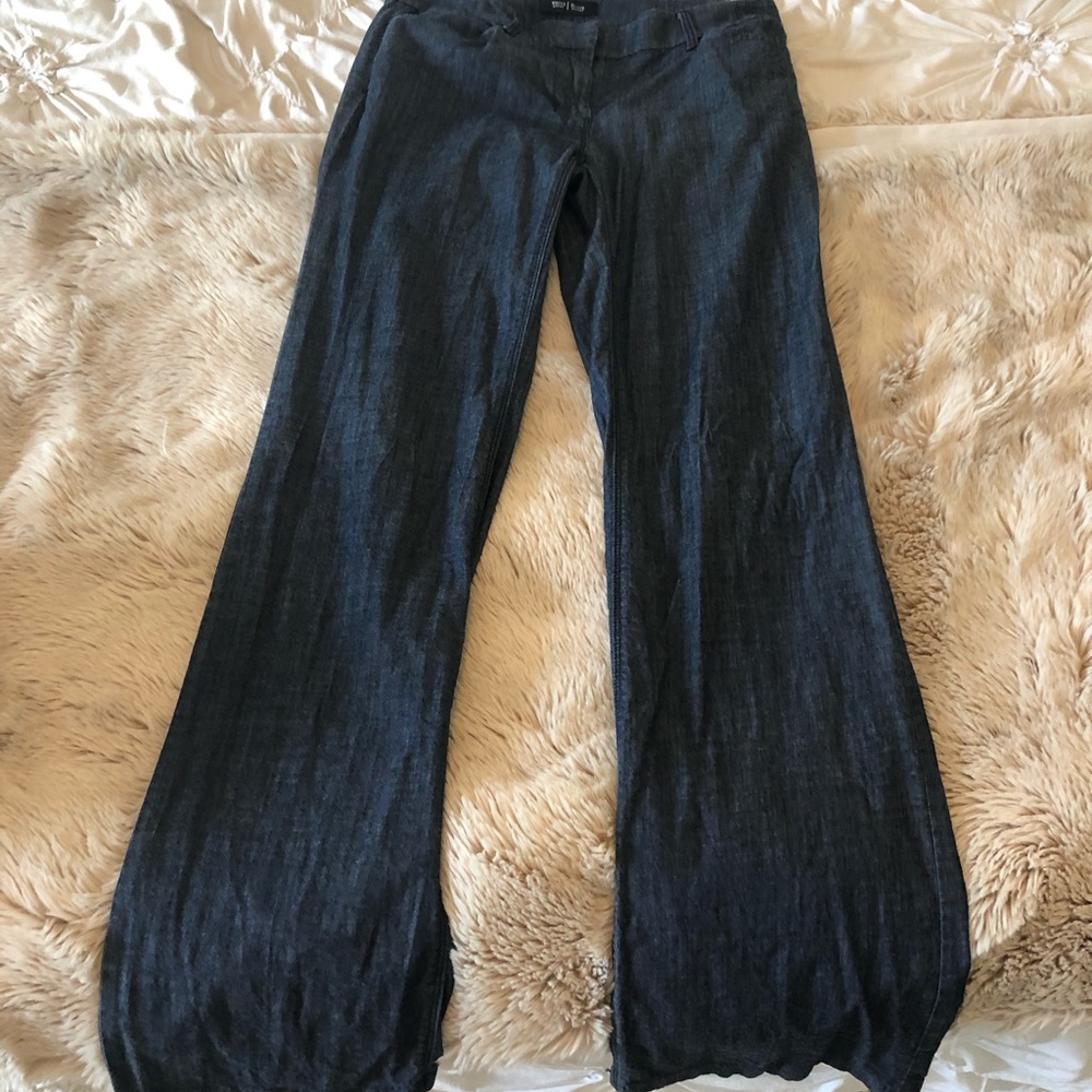 Flare leg dress pants